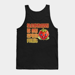 Strawberry is My Spirit Fruit Tank Top